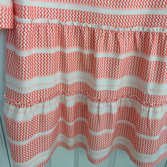 Mazik Orange & White Patterned Dress - Picture 6 of 10